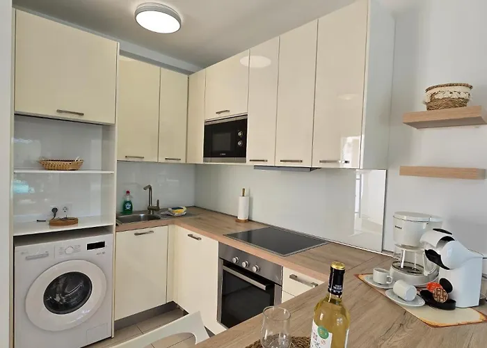 Lägenhet Casa Luna De Luxe, Anlage Mit Beheiztem Pool, Strandnah